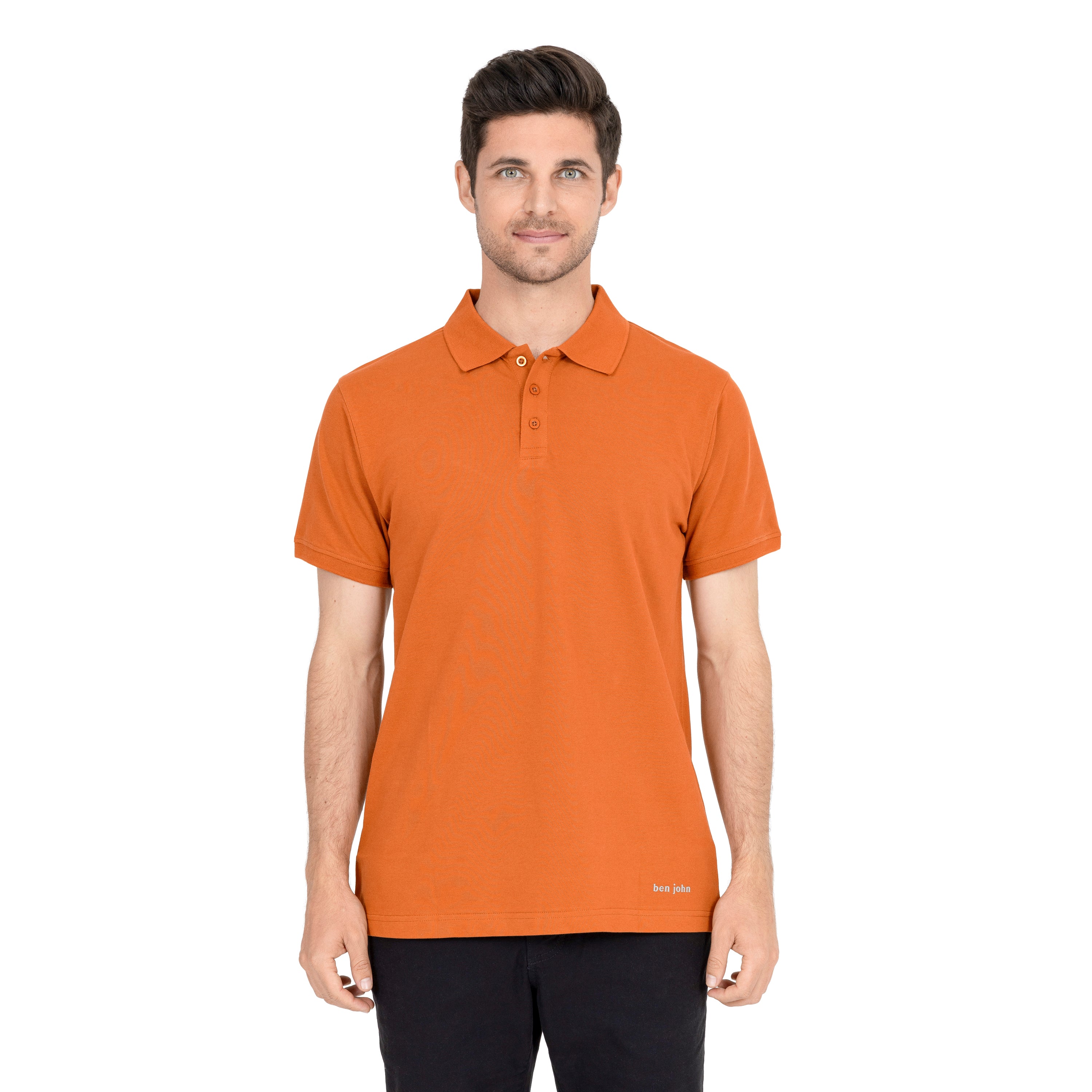 Short-Sleeve Solid Pique Polo