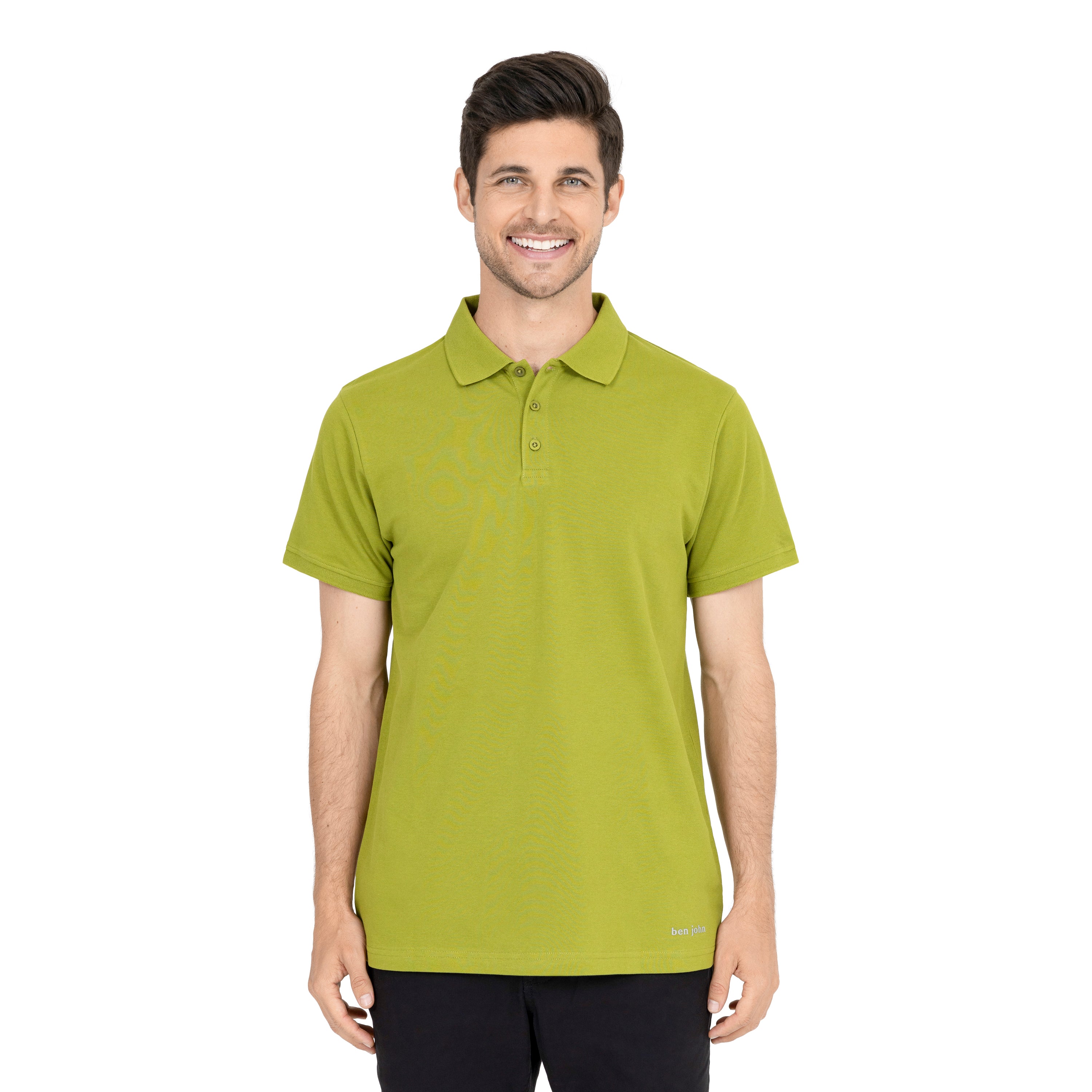 Short-Sleeve Solid Pique Polo