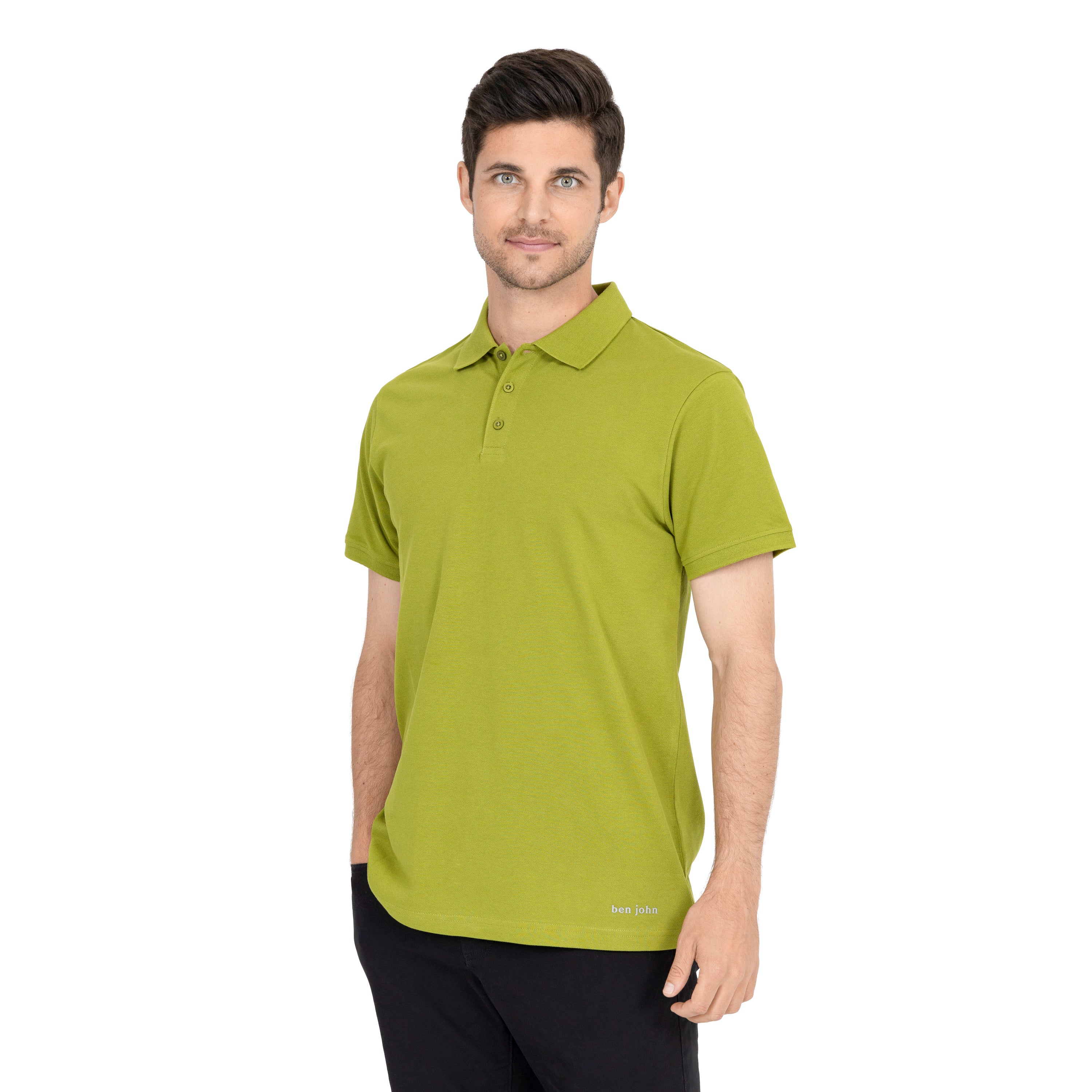 Short-Sleeve Solid Pique Polo