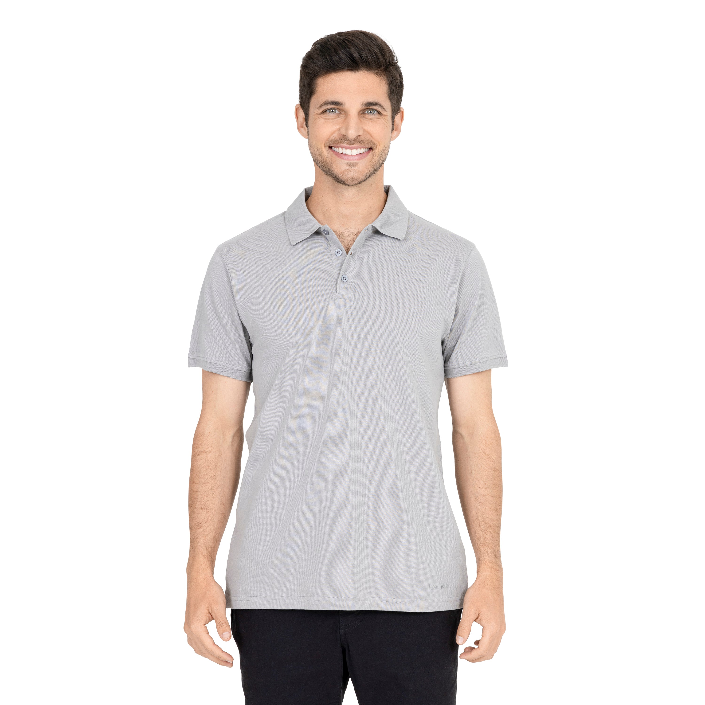 Short-Sleeve Solid Pique Polo