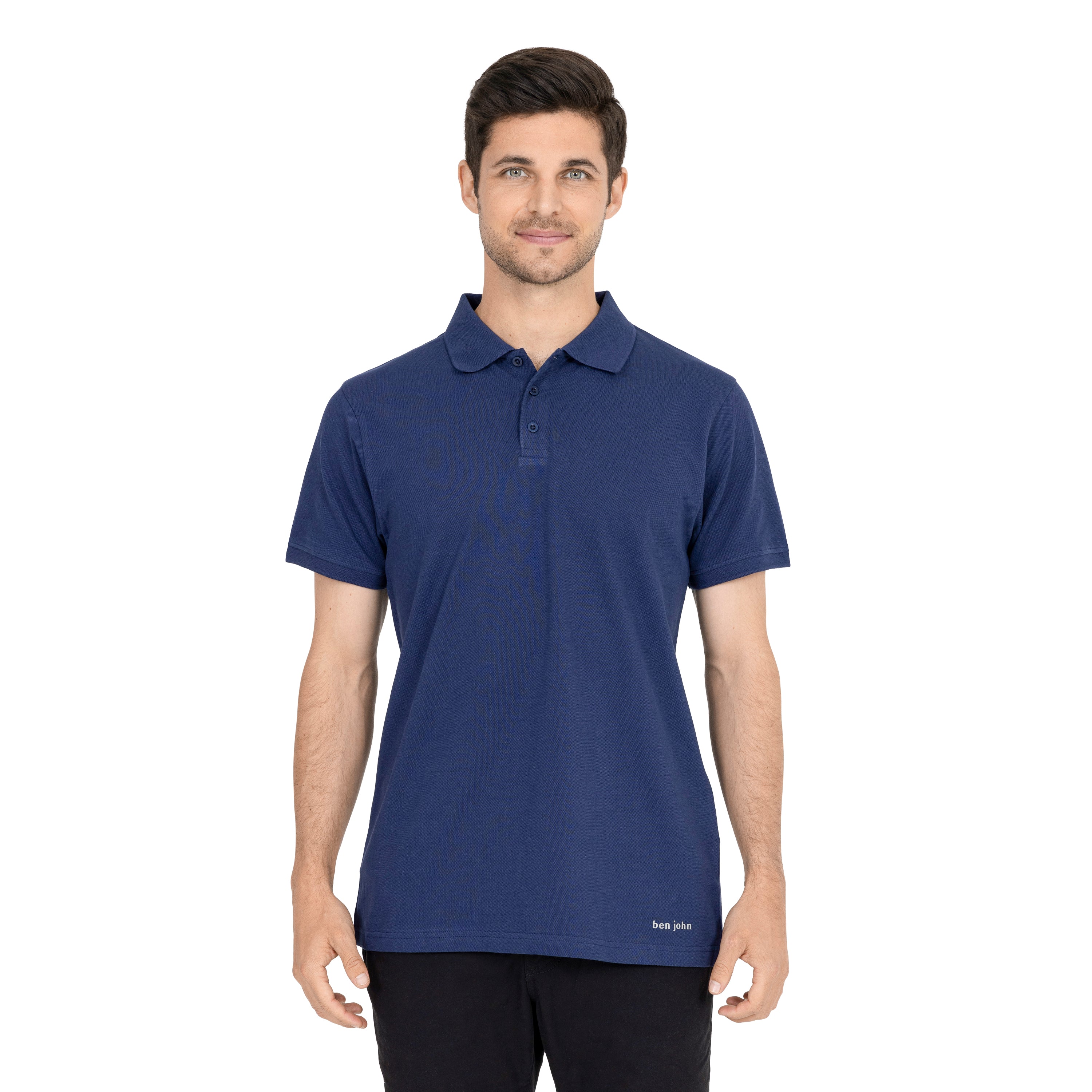 Short-Sleeve Solid Pique Polo