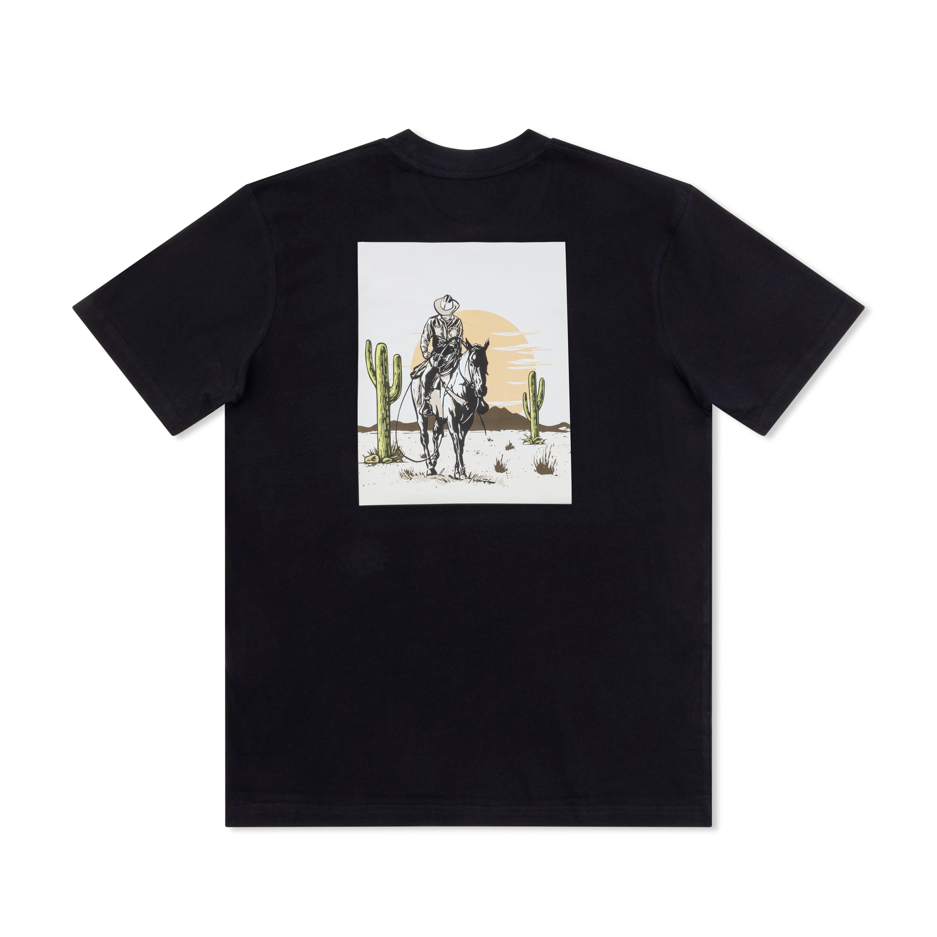 Short Sleeve Graphic T-Shirt: Wild West