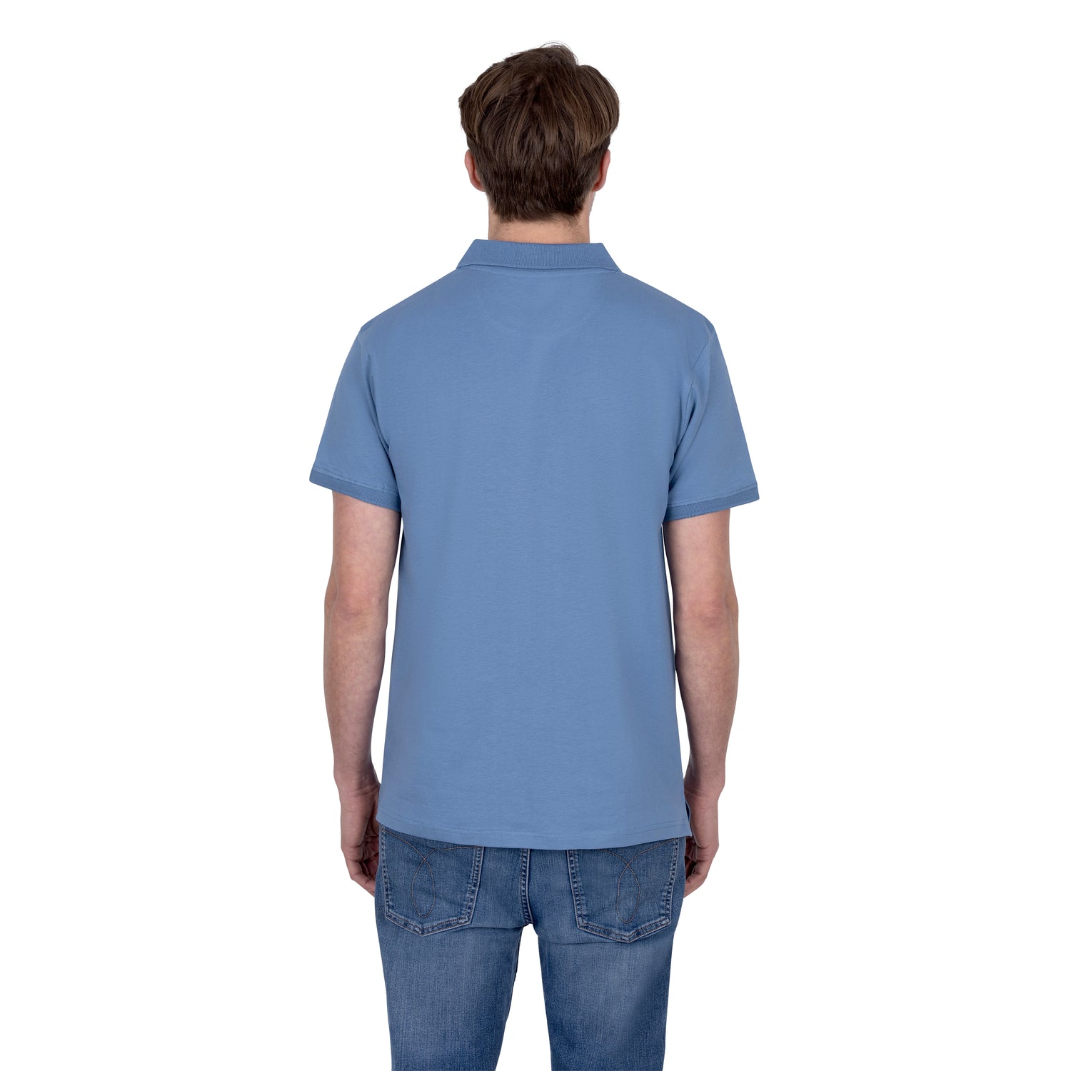 Short Sleeve Cotton Jersey Polo Shirt