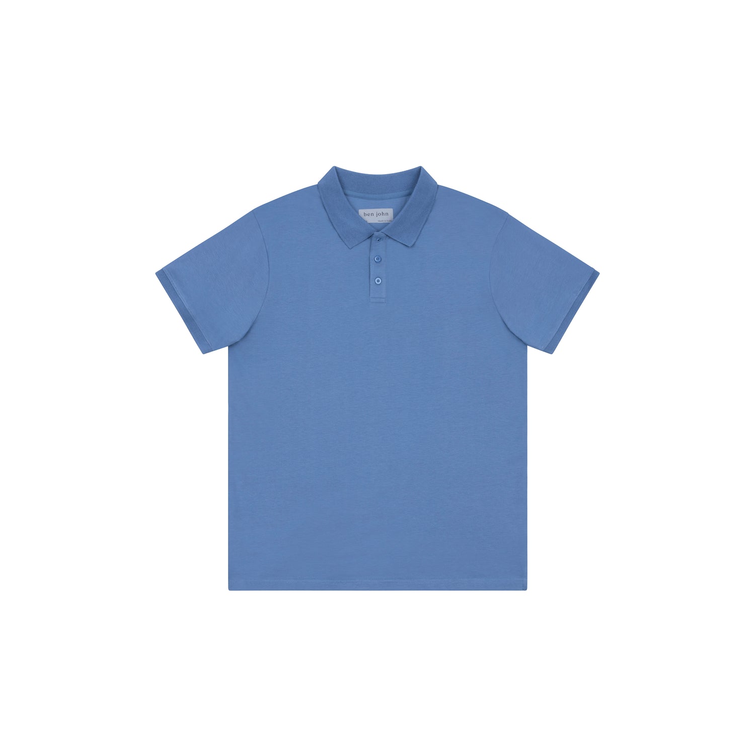 Short Sleeve Cotton Jersey Polo Shirt