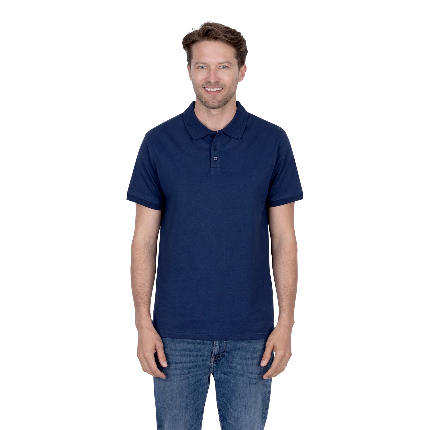 Short Sleeve Cotton Jersey Polo Shirt