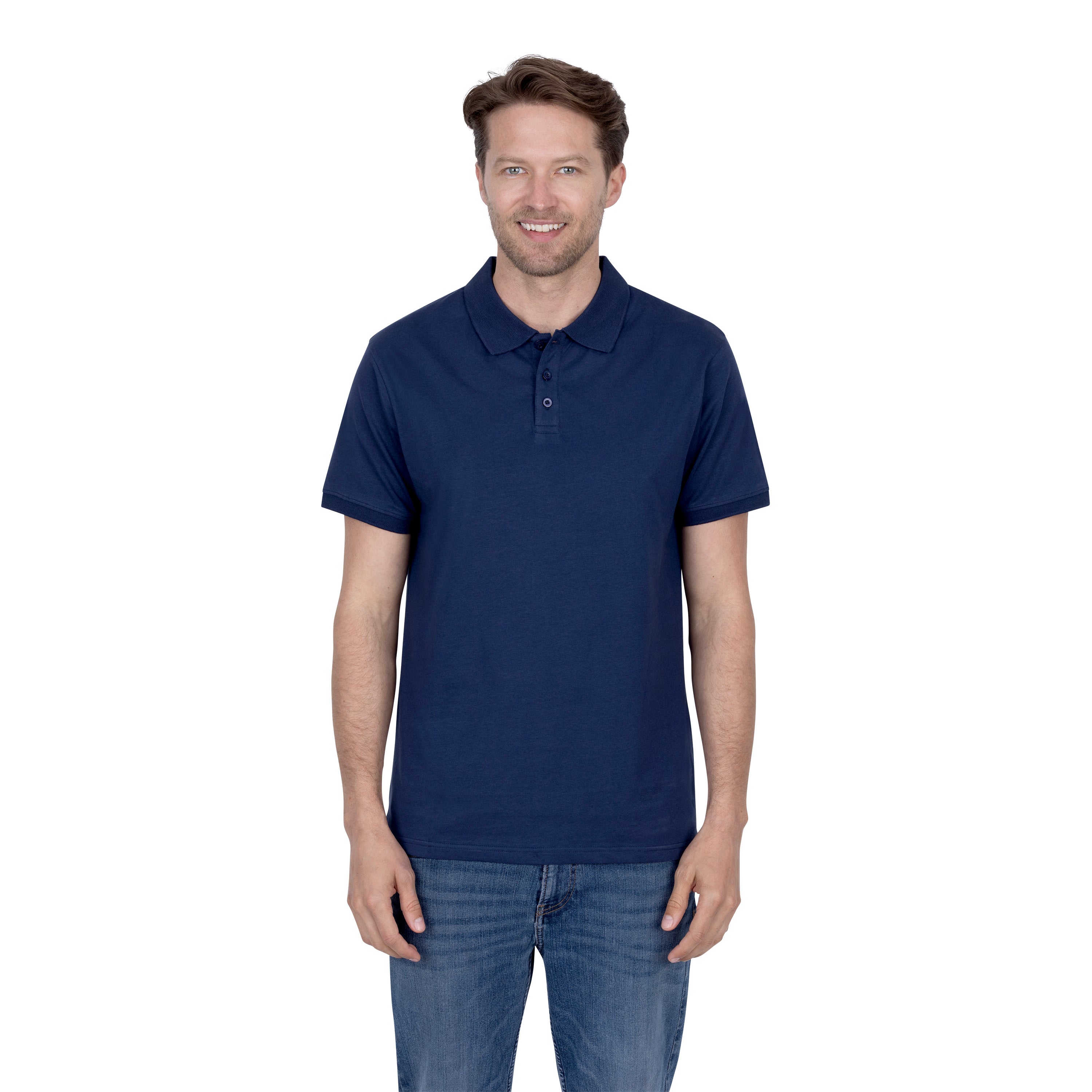 Short Sleeve Cotton Jersey Polo Shirt