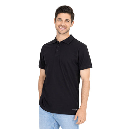 Short-Sleeve Solid Pique Polo