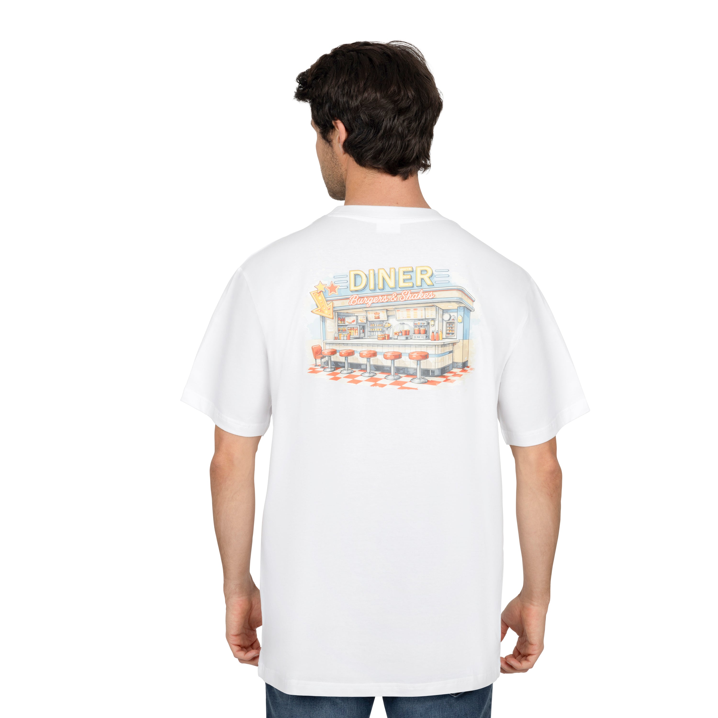 Short Sleeve Graphic T-Shirt: Diner