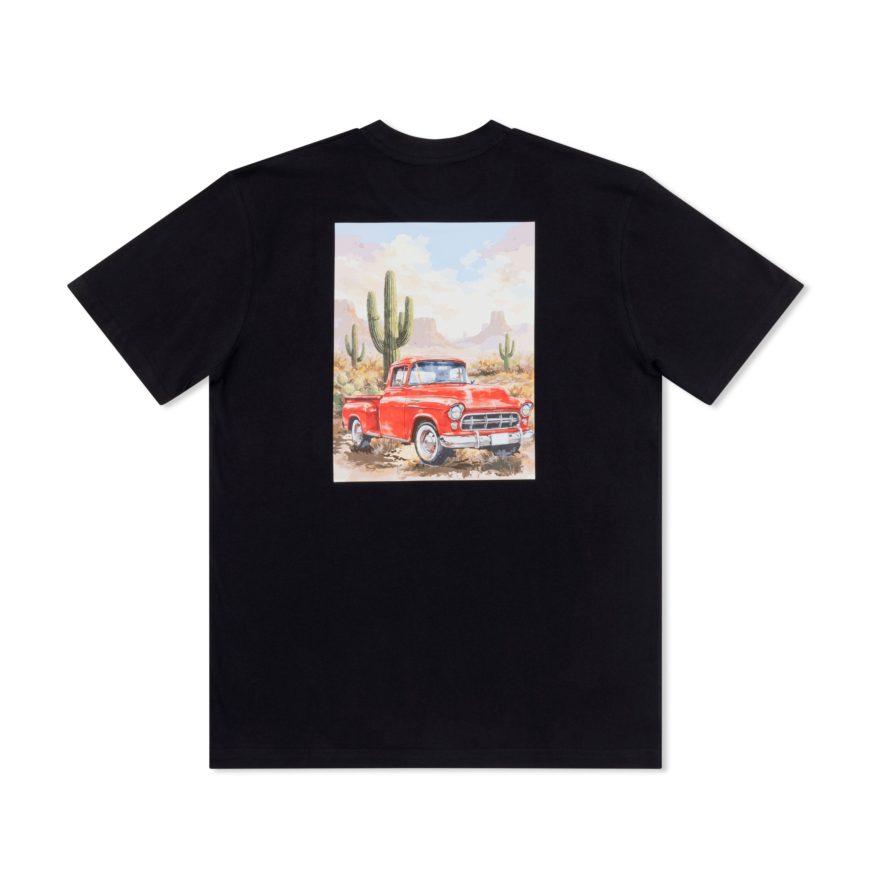 Short Sleeve Graphic T-Shirt - Red Truck