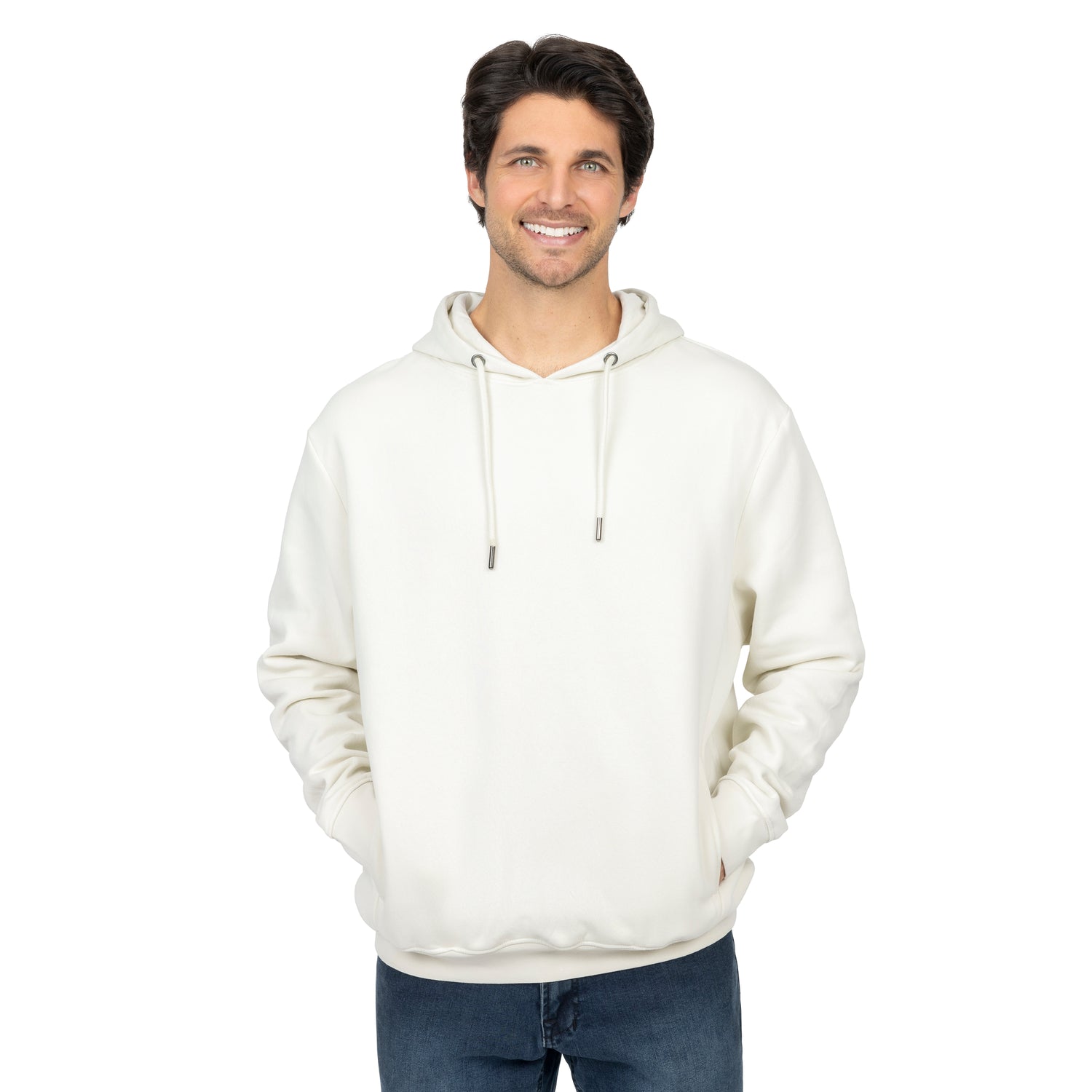 Panel Hoodie Fleece Sweatshirt