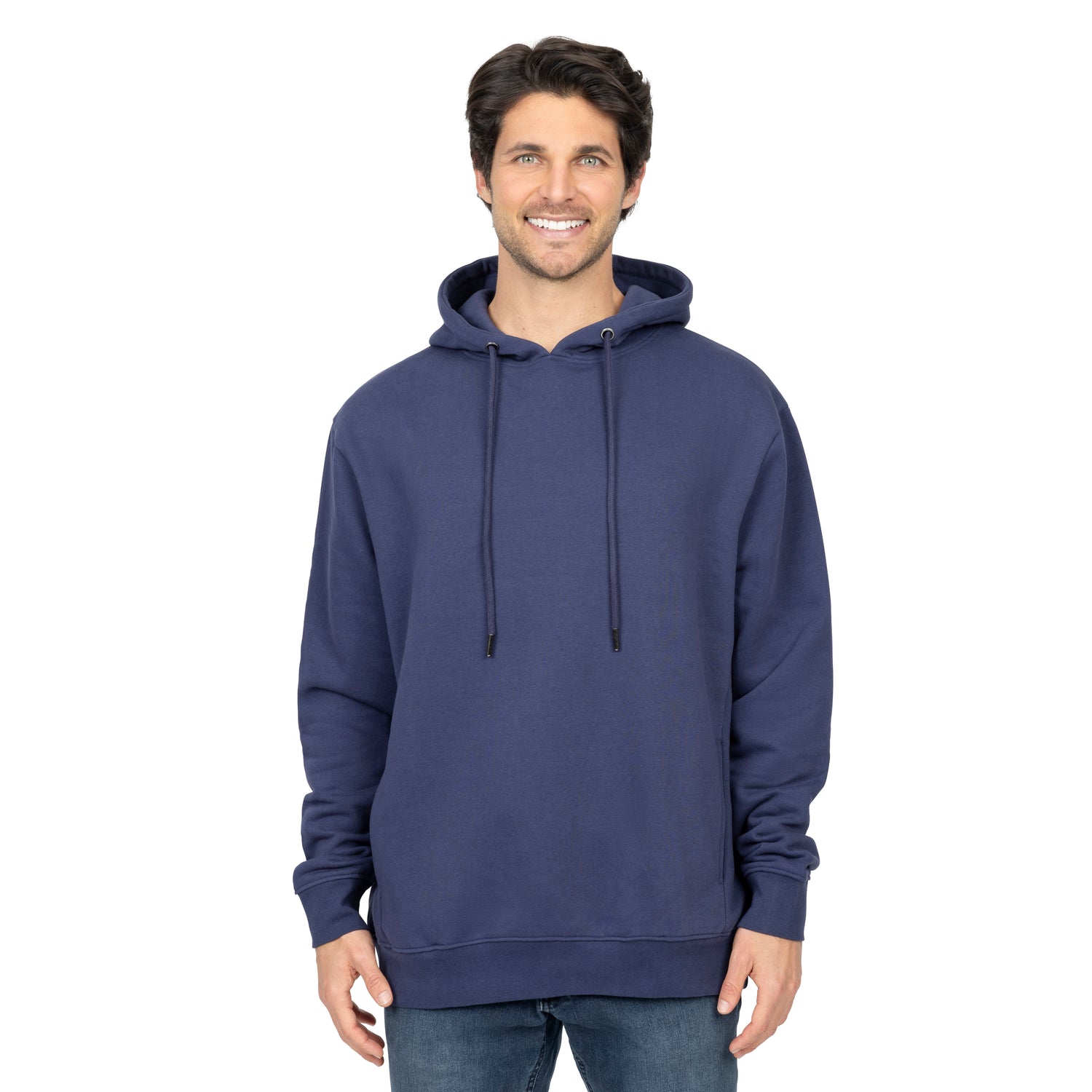 Panel Hoodie Fleece Sweatshirt